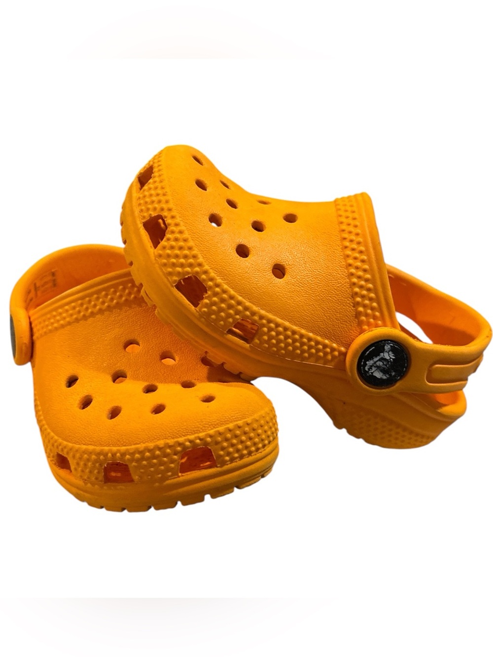 Kids Lightweight Slip-On Clog - Vibrant Orange